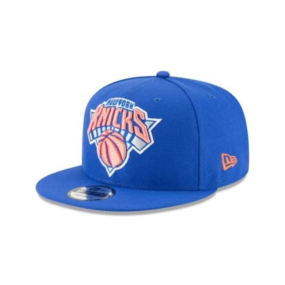 New York Knicks Gorra | New Era NBA Squad Twist 9fifty Snapback Cap Mexico - Azules